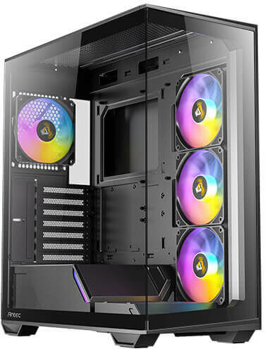 Caixa ATX Antec C3 ARGB Preto Vidro Temperado