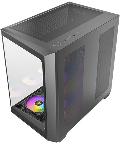 Antec - Caixa ATX Antec C5 ARGB Preto Vidro Temperado