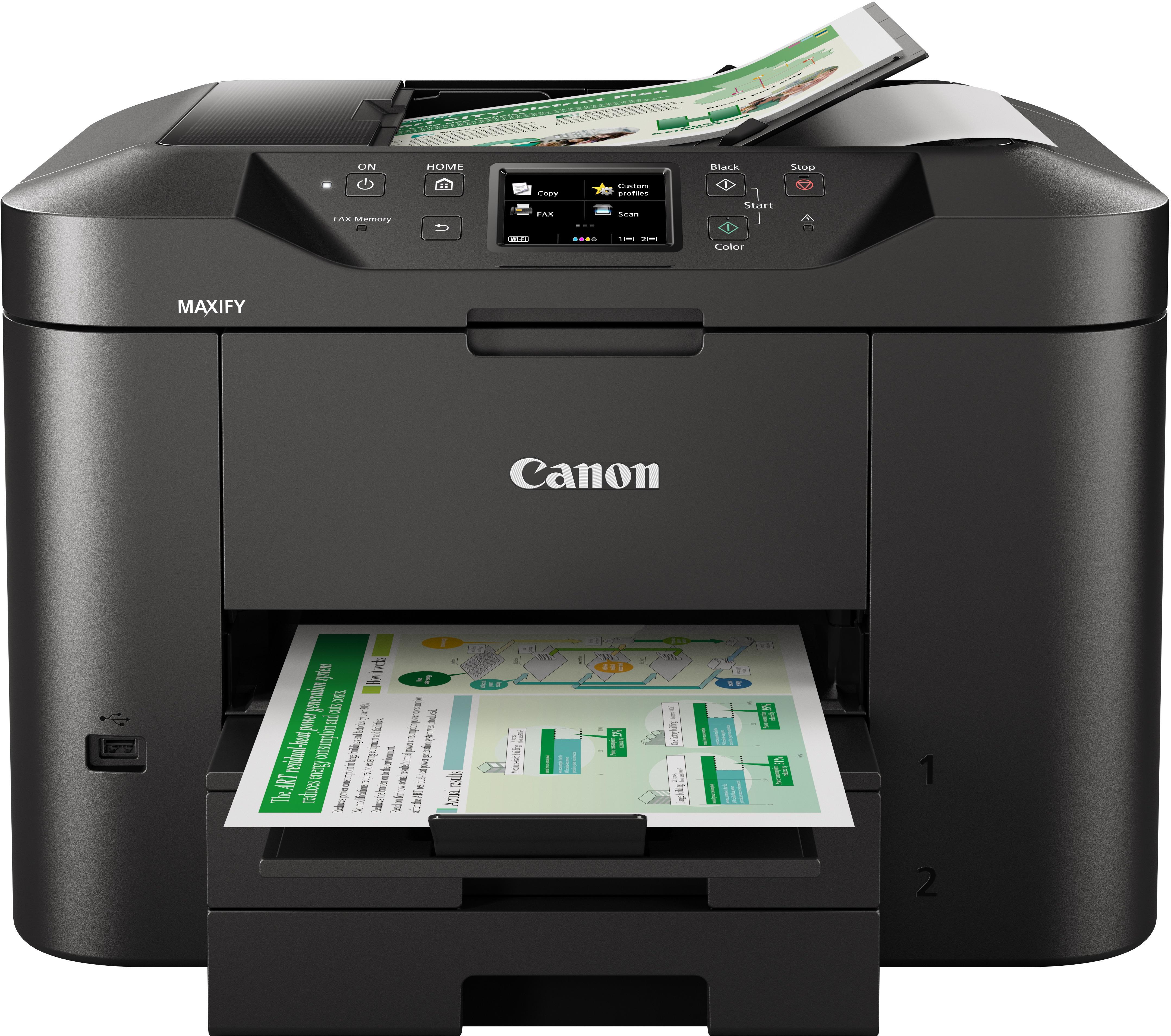 Canon - Multifunções Canon MAXIFY MB2750 Wi-Fi Preto