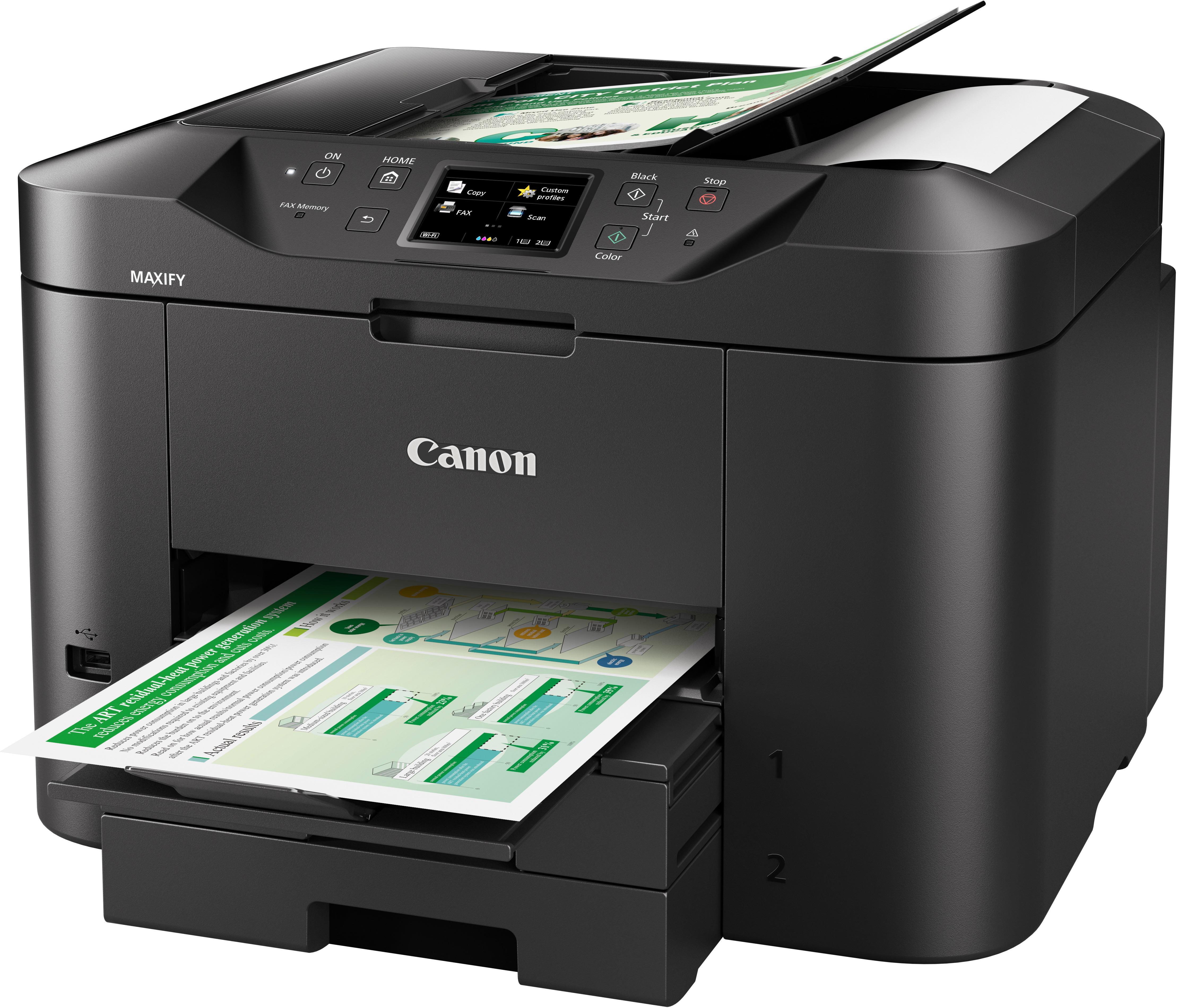 Canon - Multifunções Canon MAXIFY MB2750 Wi-Fi Preto