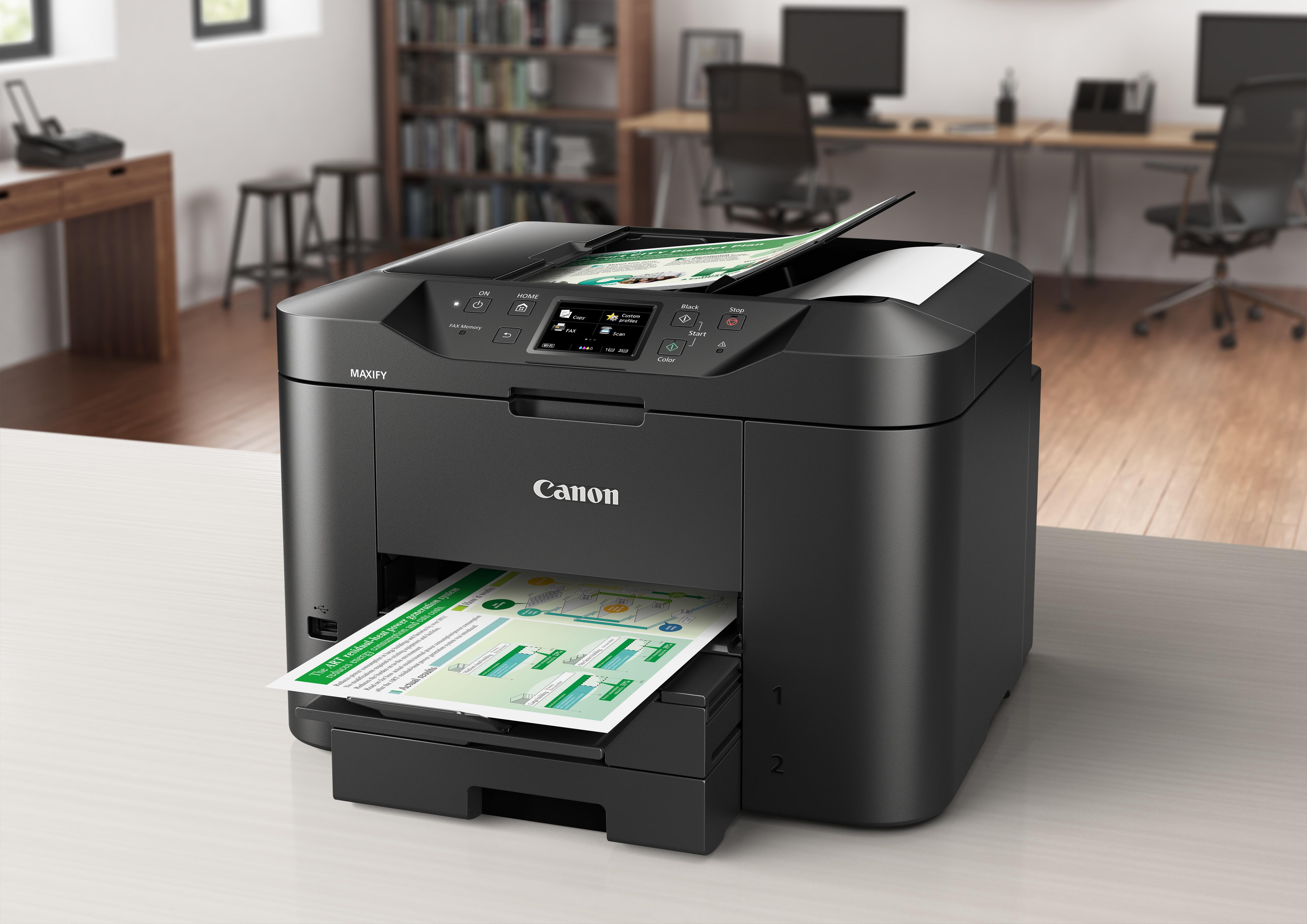 Canon - Multifunções Canon MAXIFY MB2750 Wi-Fi Preto