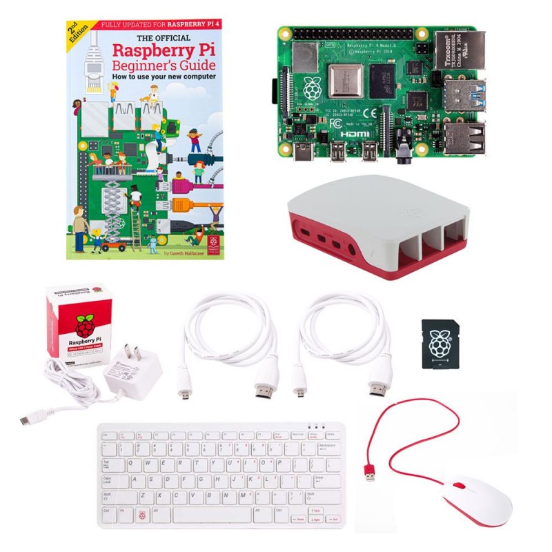 Raspberry - Kit Desktop Raspberry Pi 4 4GB Model B