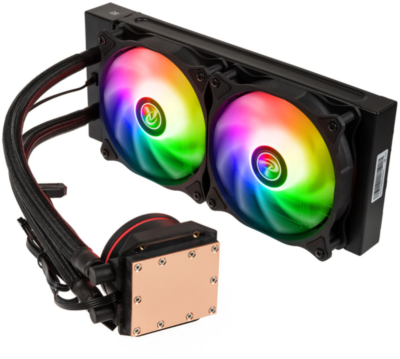 Cooler CPU a Água Raijintek Eos RGB Rainbow 240mm