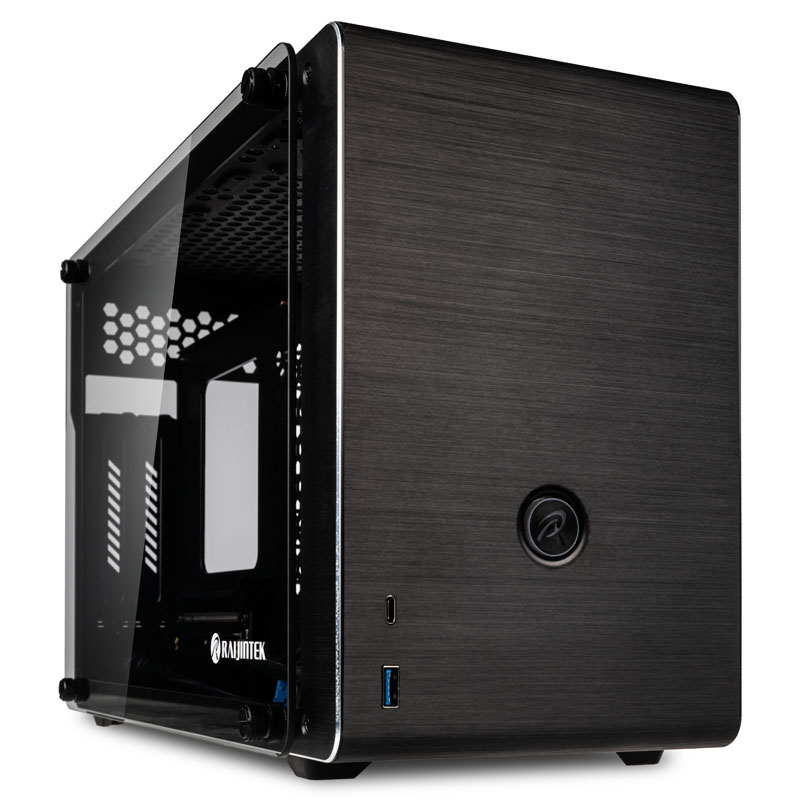 Caixa Mini-ITX  Ophion Preto Vidro Temperado