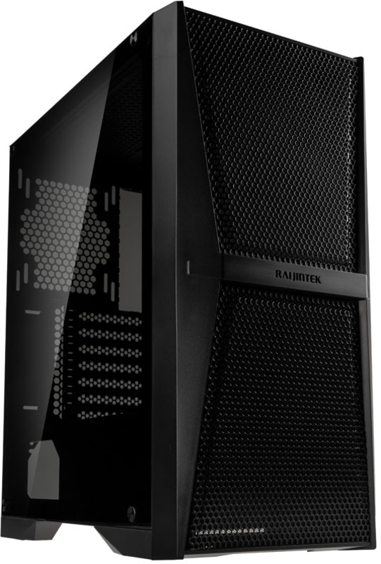 Raijintek - Caixa ATX Raijintek Silenos MS Preto