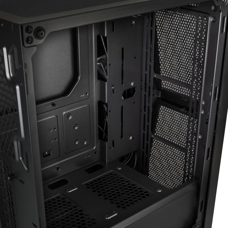 Raijintek - Caixa ATX Raijintek Silenos MS Preto