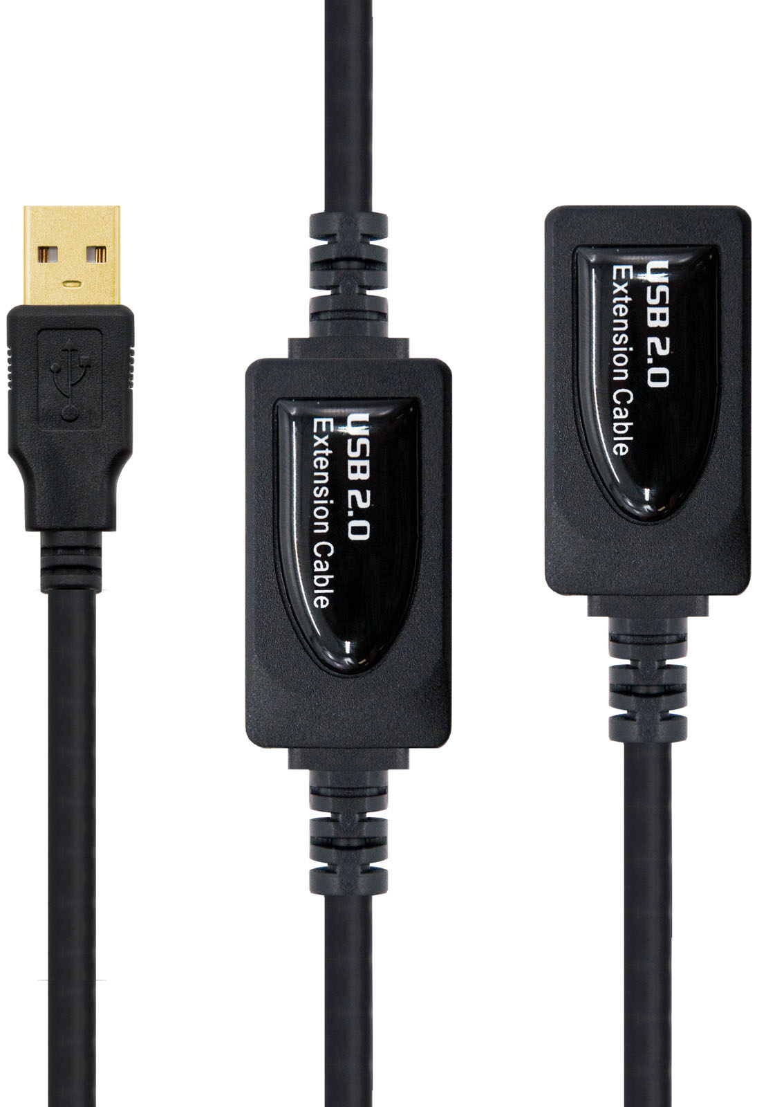 Nanocable - Cabo USB 2.0 Nanocable Extensão c/ Amplificador USB-A M/F 15 M