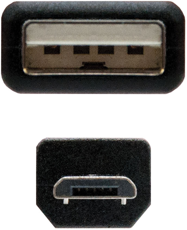 Nanocable - Cabo USB 2.0 Nanocable USB-A/M > Micro-B/M 0.8 M