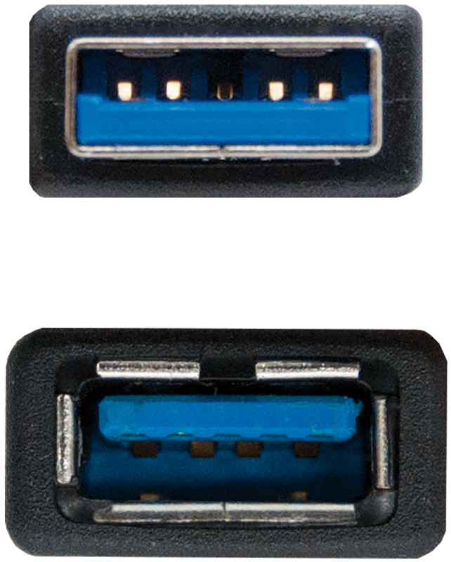 Nanocable - Cabo USB 3.0 Nanocable USB-A M/F 1 M Preto