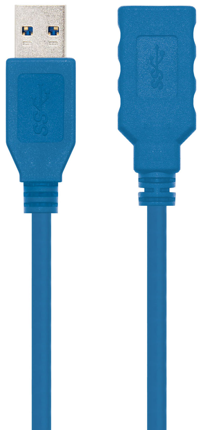 Nanocable - Cabo USB 3.0 Nanocable USB-A M/F 1 M Azul