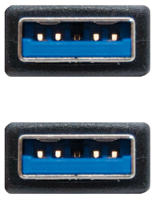 Nanocable - Cabo USB 3.0 Nanocable USB-A M/M 1 M Preto