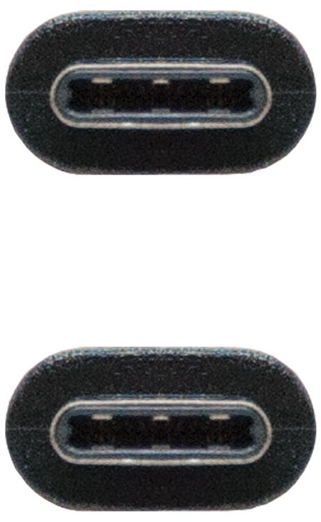 Nanocable - Cabo USB 2.0 3A Nanocable USB-C M/M 2 M Preto