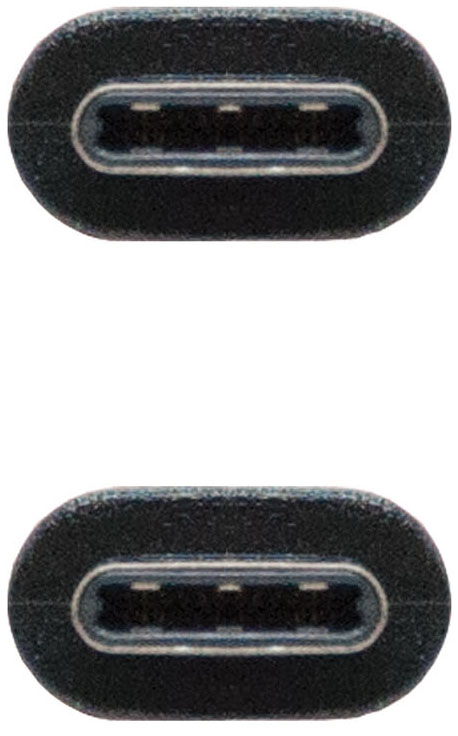 Nanocable - Cabo USB 2.0 3A Nanocable USB-C M/M 3 M Preto