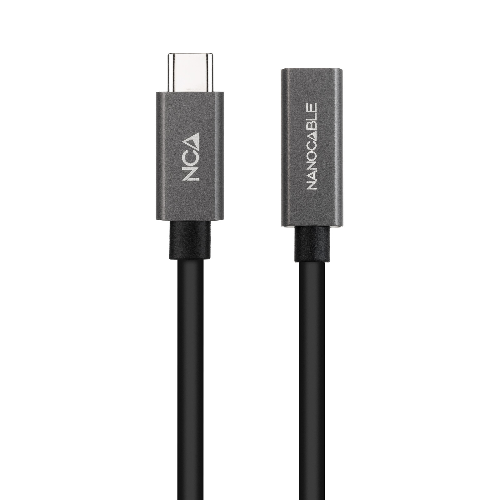 Nanocable - Cabo USB 3.2 Gen2x2 Nanocable 4K/60Hz USB-C M/F 1 M