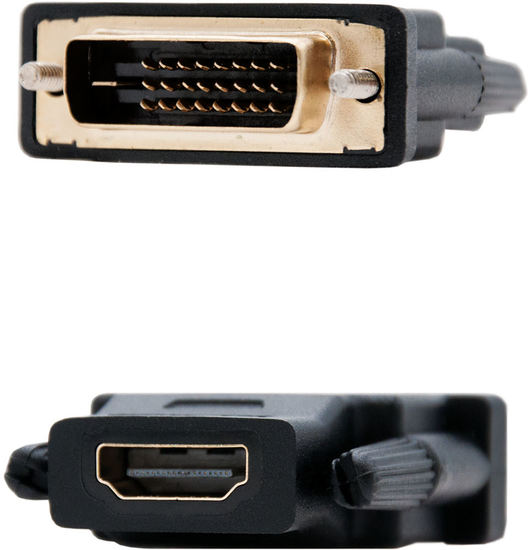 Nanocable - Adaptador Nanocable DVI 24/1/M > HDMI/F