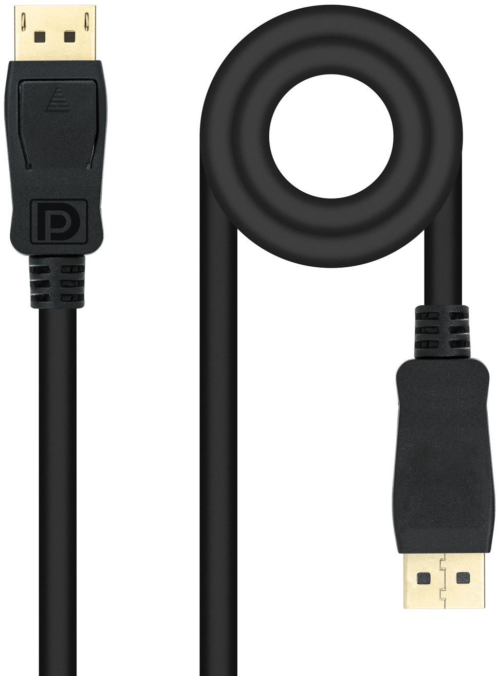 Nanocable - Cabo DisplayPort 1.4 Nanocable DP M/M 0.5 M Preto