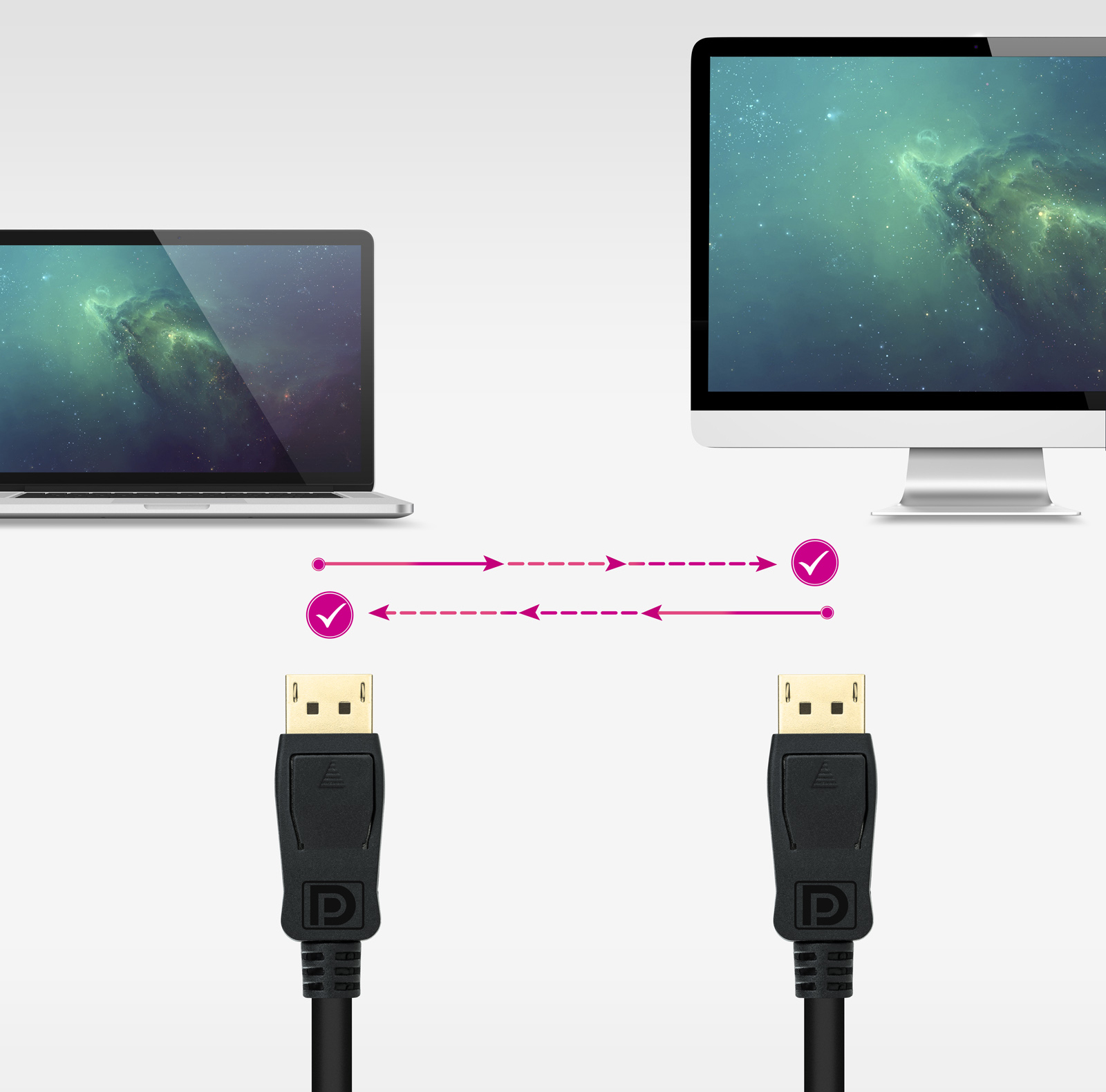 Nanocable - Cabo DisplayPort 1.4 Nanocable DP M/M 3 M Preto