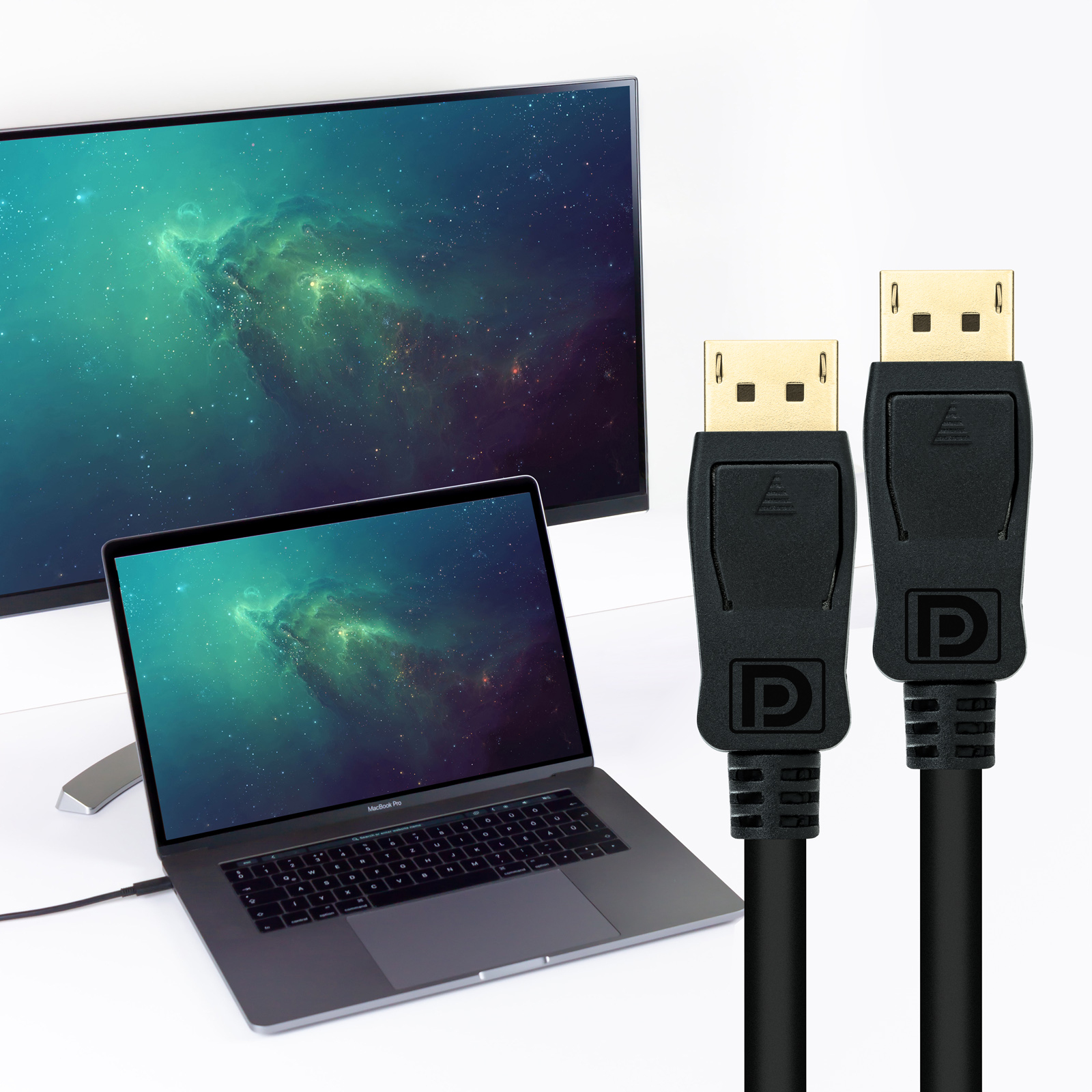 Nanocable - Cabo DisplayPort 1.4 Nanocable DP M/M 3 M Preto