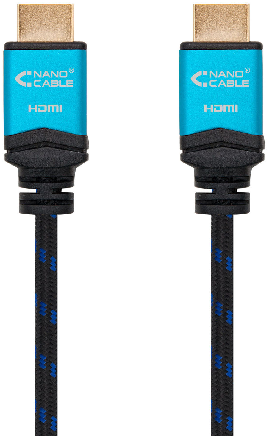 Nanocable - Cabo HDMI V2.0 4K@60Hz 18Gbps Nanocable A M/M 10 M Premium Preto