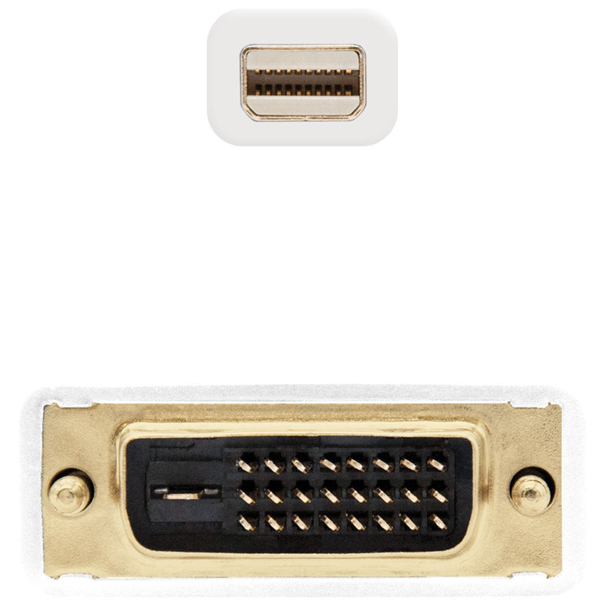 Nanocable - Cabo Conversor Nanocable Mini DisplayPort/M > DVI/M 5 M Branco