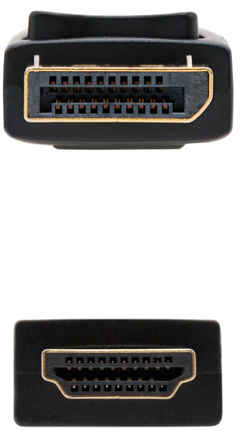 Nanocable - Cabo Conversor Nanocable DisplayPort/M > HDMI/M 0.5 M Preto