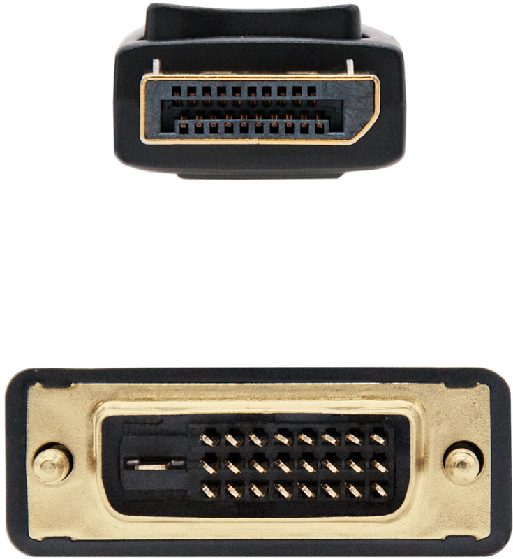 Nanocable - Cabo Conversor Nanocable DisplayPort/M > DVI/M 3 M Preto
