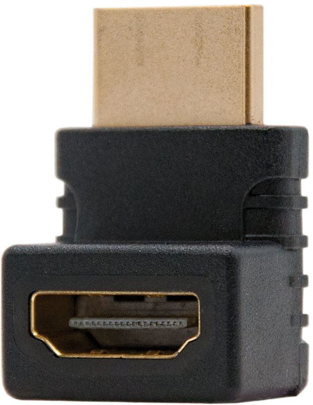Nanocable - Adaptador Angular Nanocable HDMI M/F Preto