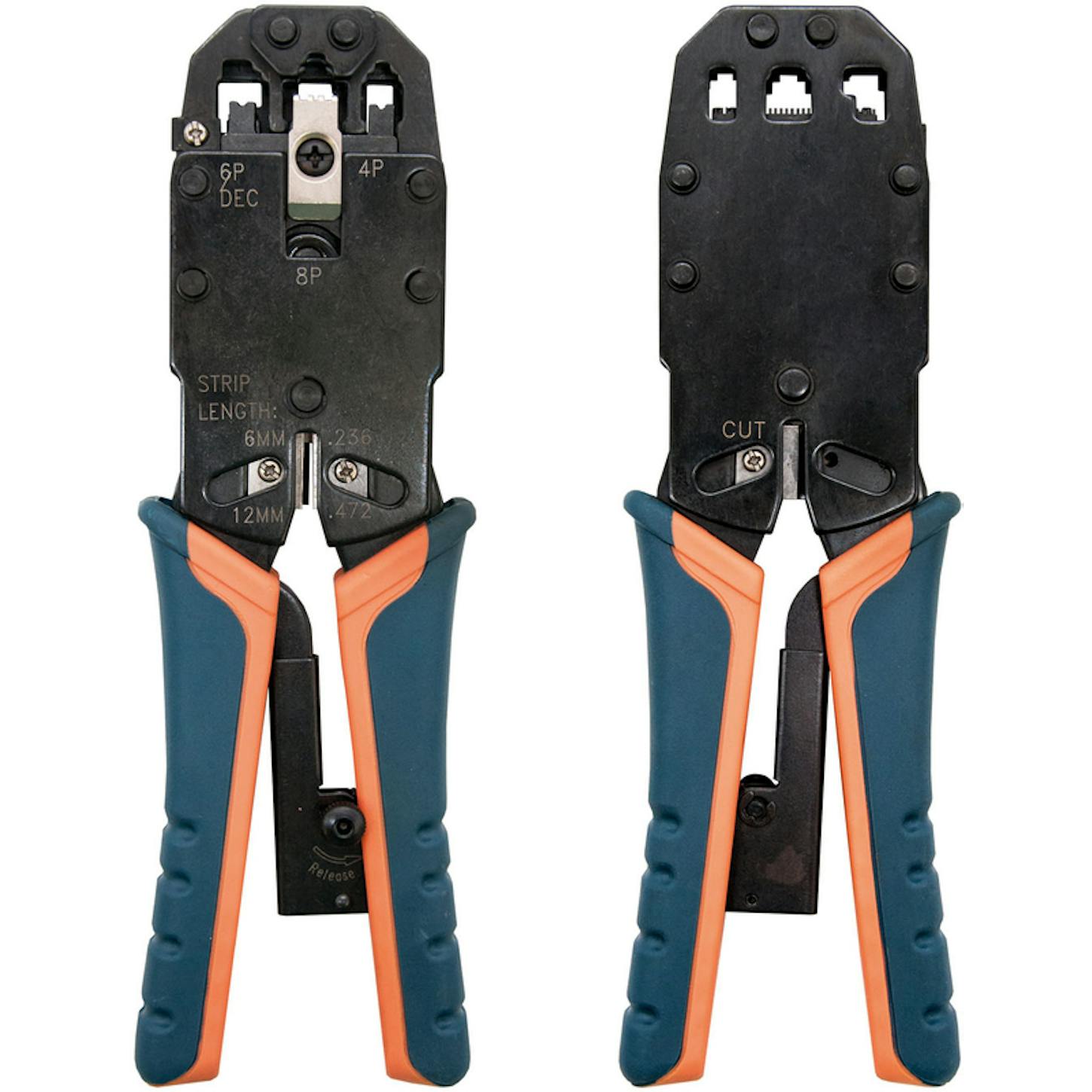 Alicate de Cravar Nanocable RJ45 - RJ12 - RJ11 - RJ10