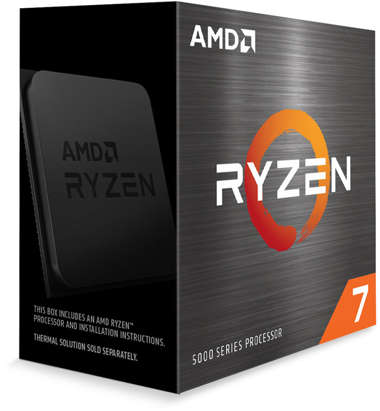 AMD - Processador AMD Ryzen 7 5800X 8-Core (3.8GHz-4.7GHz) 36MB AM4