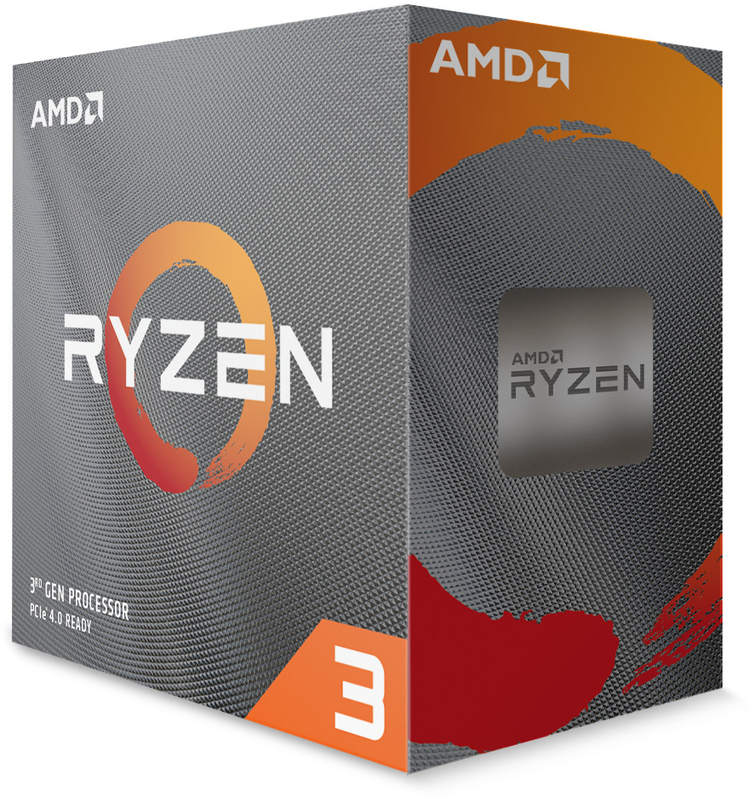 Processador AMD Ryzen 3 3100 4-Core (3.6GHz-3.9GHz) 18MB AM4