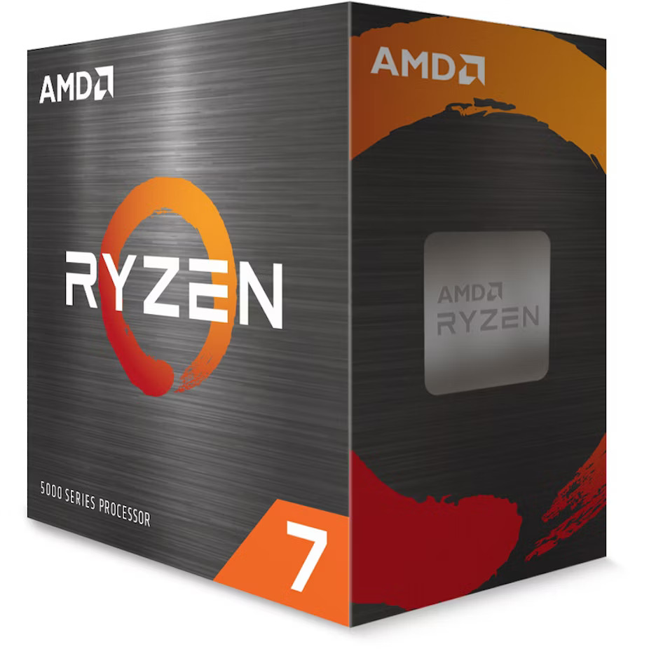 AMD - Processador AMD Ryzen 7 5700 8-Core (3.7GHz-4.6GHz) 20MB AM4