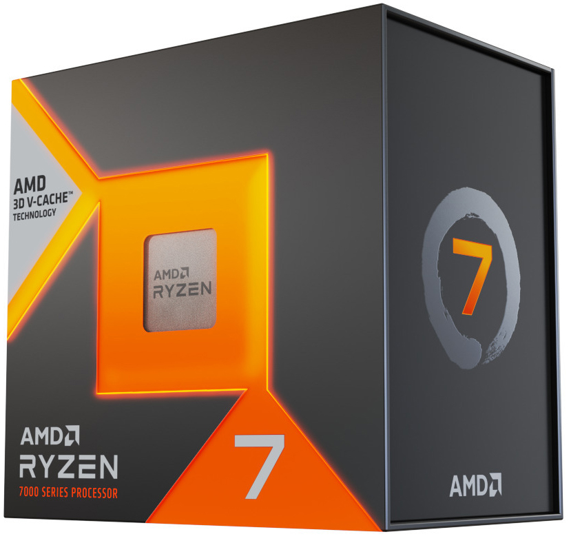 AMD - Processador AMD Ryzen 7 7800X3D 8-Core (4.2GHz-5.0GHz) 104MB AM5