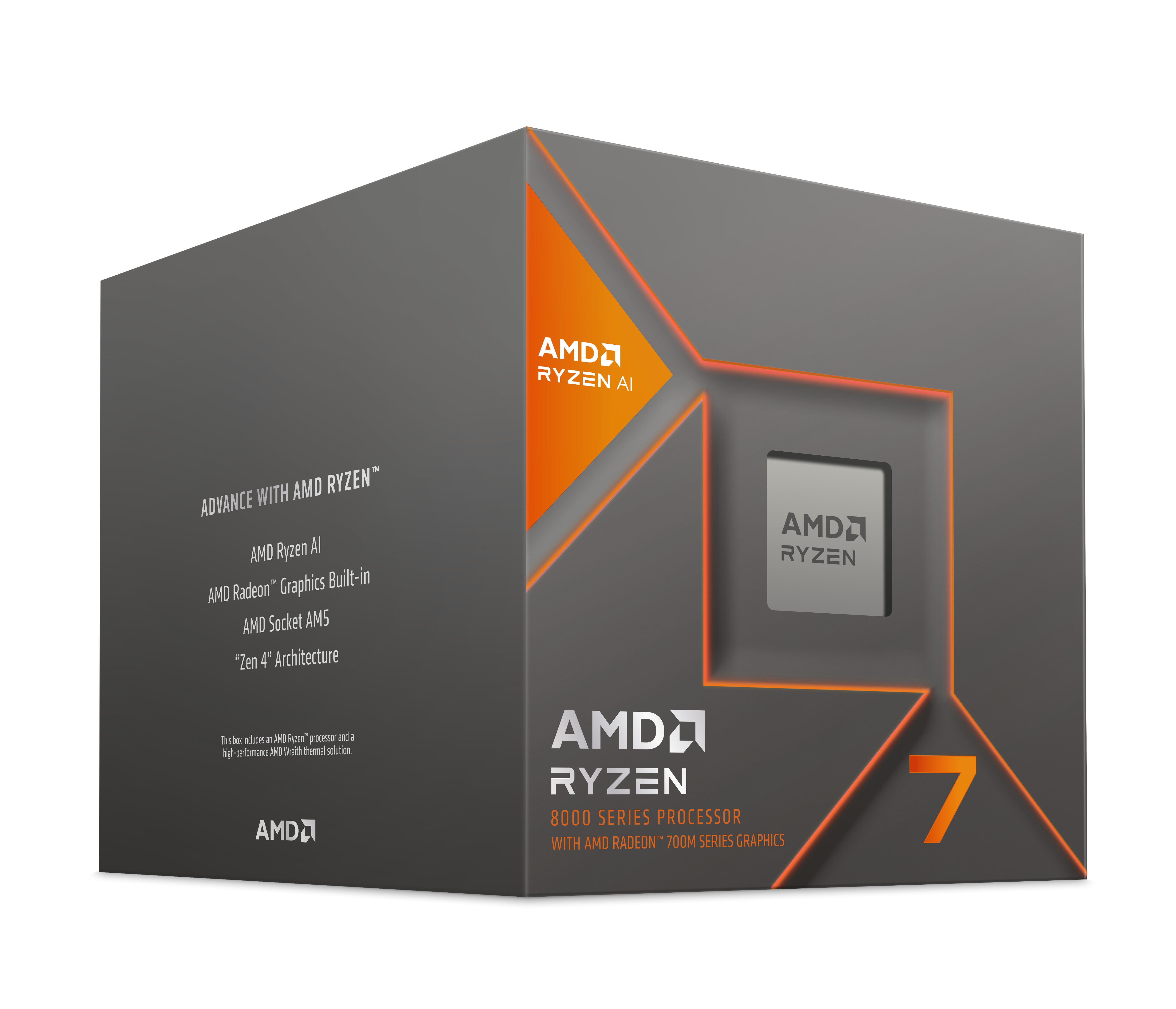 Processador APU AMD Ryzen 7 8700G 8-Core (4.2GHz-5GHz) 24MB AM5