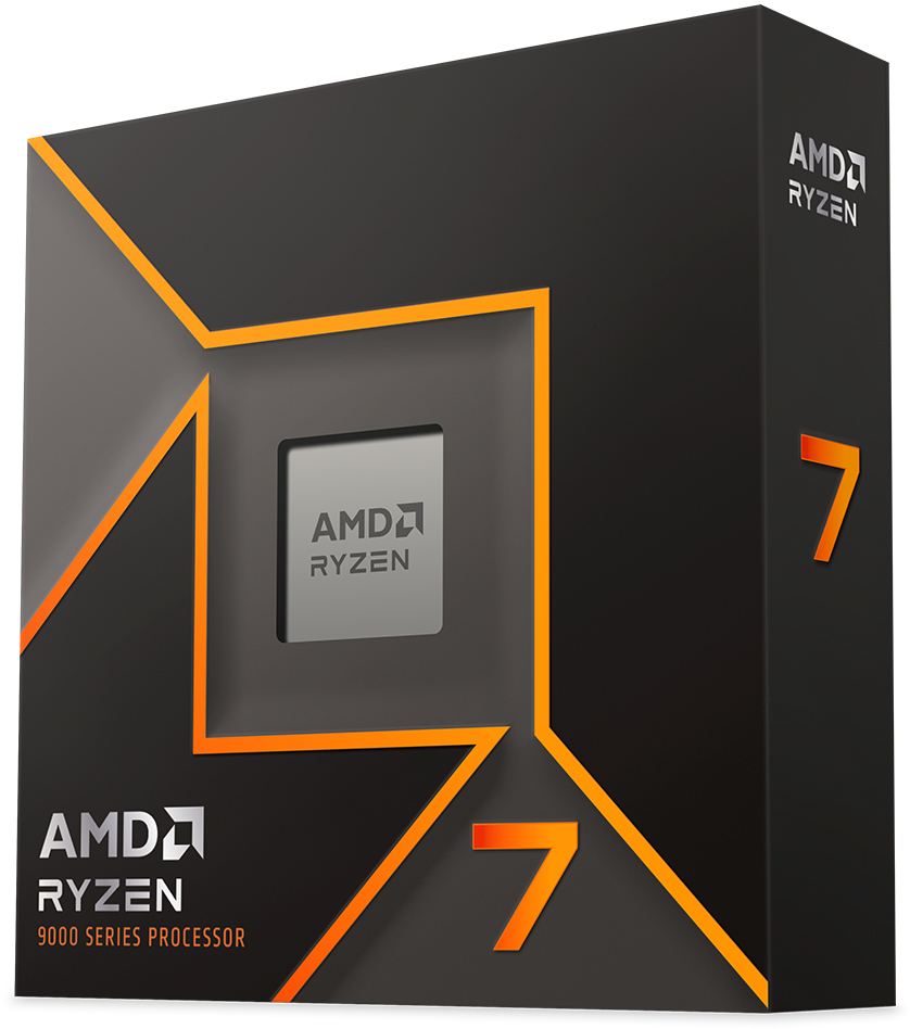 Processador AMD Ryzen 7 9700X 8-Core (3.8GHz-5.45Hz) 32MB AM5