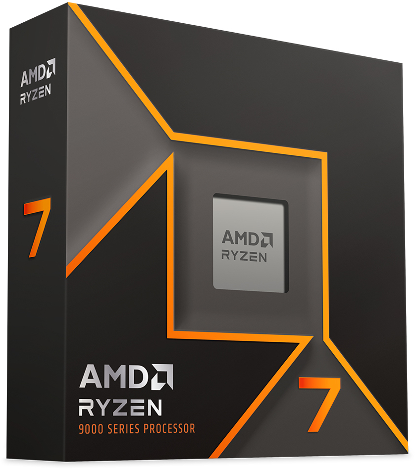 AMD - Processador AMD Ryzen 7 9700X 8-Core (3.8GHz-5.45Hz) 32MB AM5