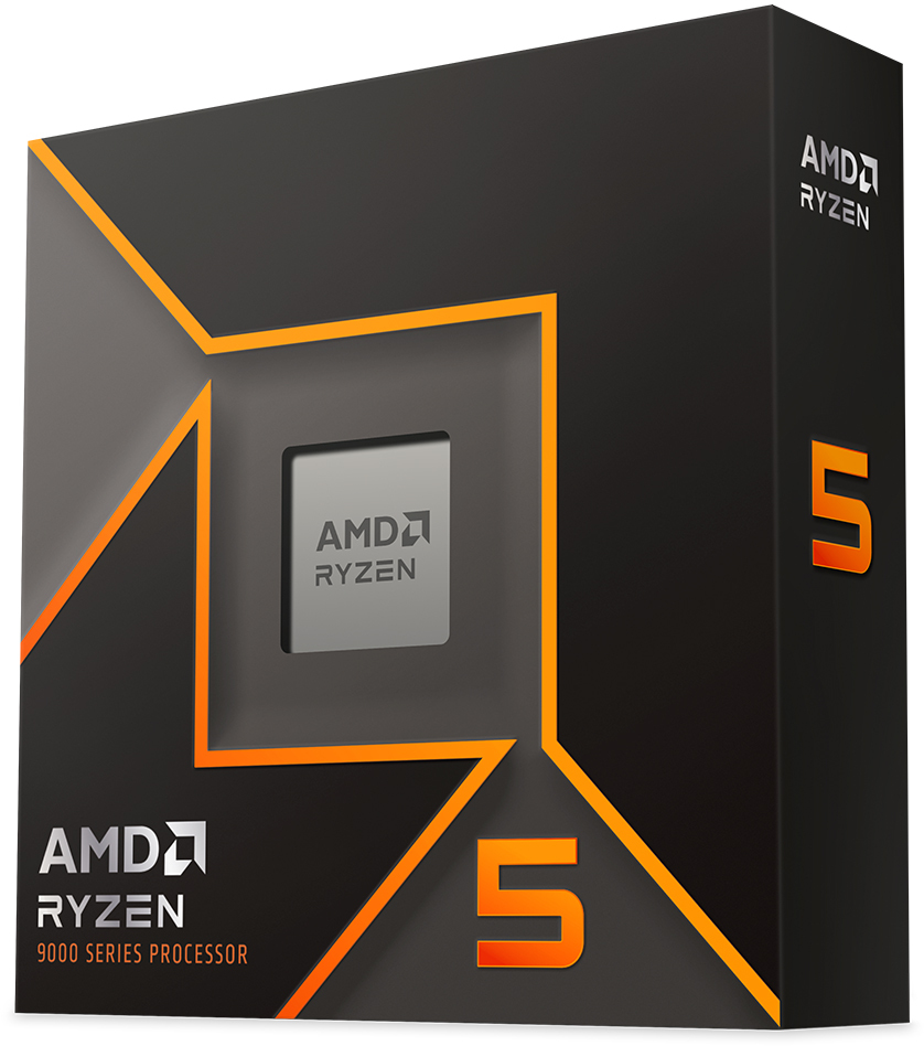 AMD - Processador AMD Ryzen 5 9600X 6-Core (3.9GHz-5.4GHz) 32MB AM5