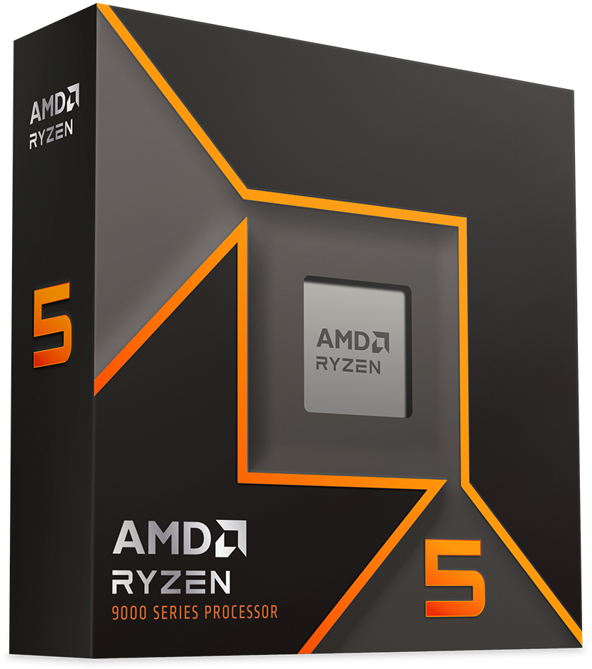 AMD - Processador AMD Ryzen 5 9600X 6-Core (3.9GHz-5.4GHz) 32MB AM5