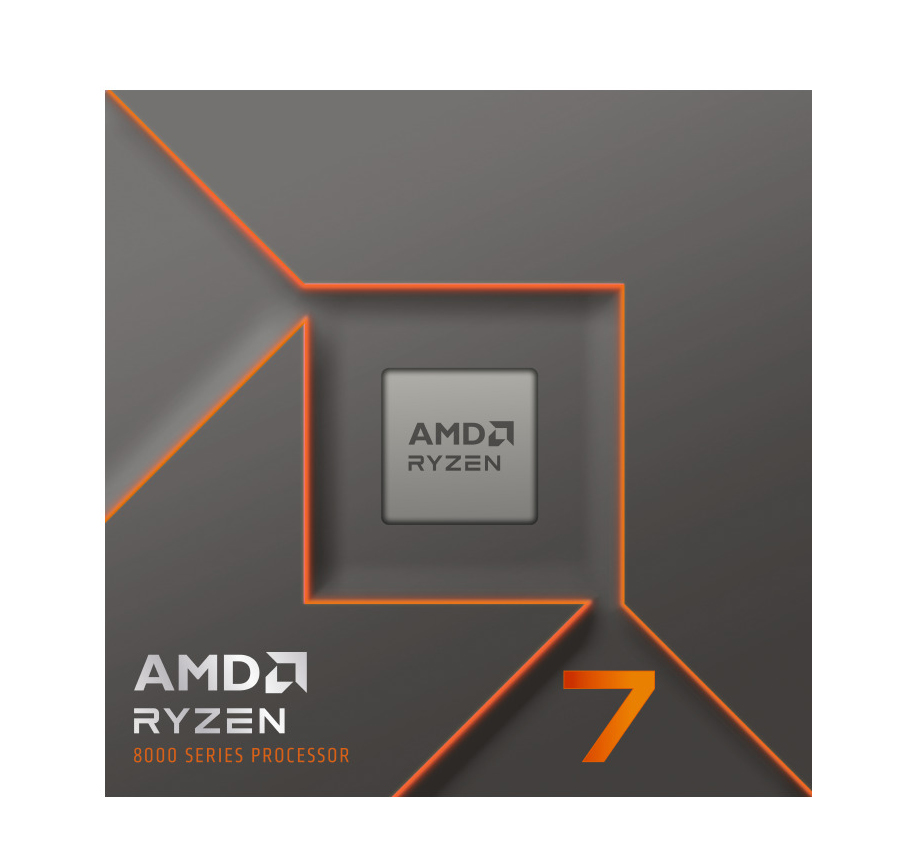 AMD - Processador AMD Ryzen 7 8700F 8-Core (4.1GHz-5.0GHz) 24MB AM5