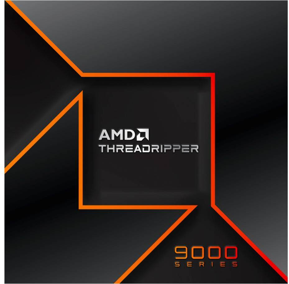 AMD - Processador AMD Threadripper 9980X 64-Core (3.2GHz-5.4GHz) 320MB sTR5 TRX50