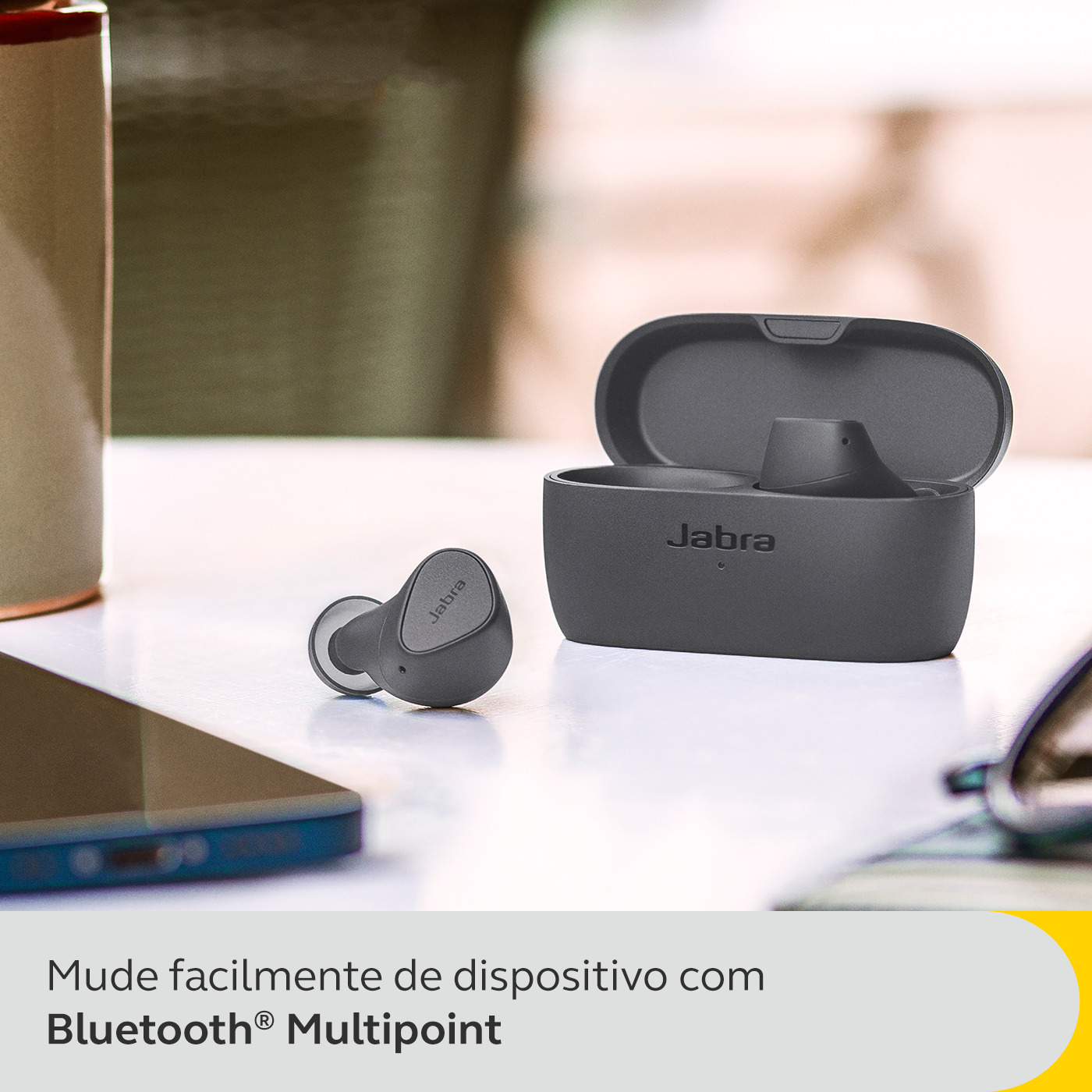 Jabra - Earbuds Jabra Elite 4 Dark Grey