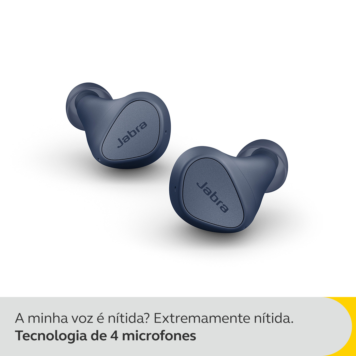 Jabra - Earbuds Jabra Elite 4 Navy