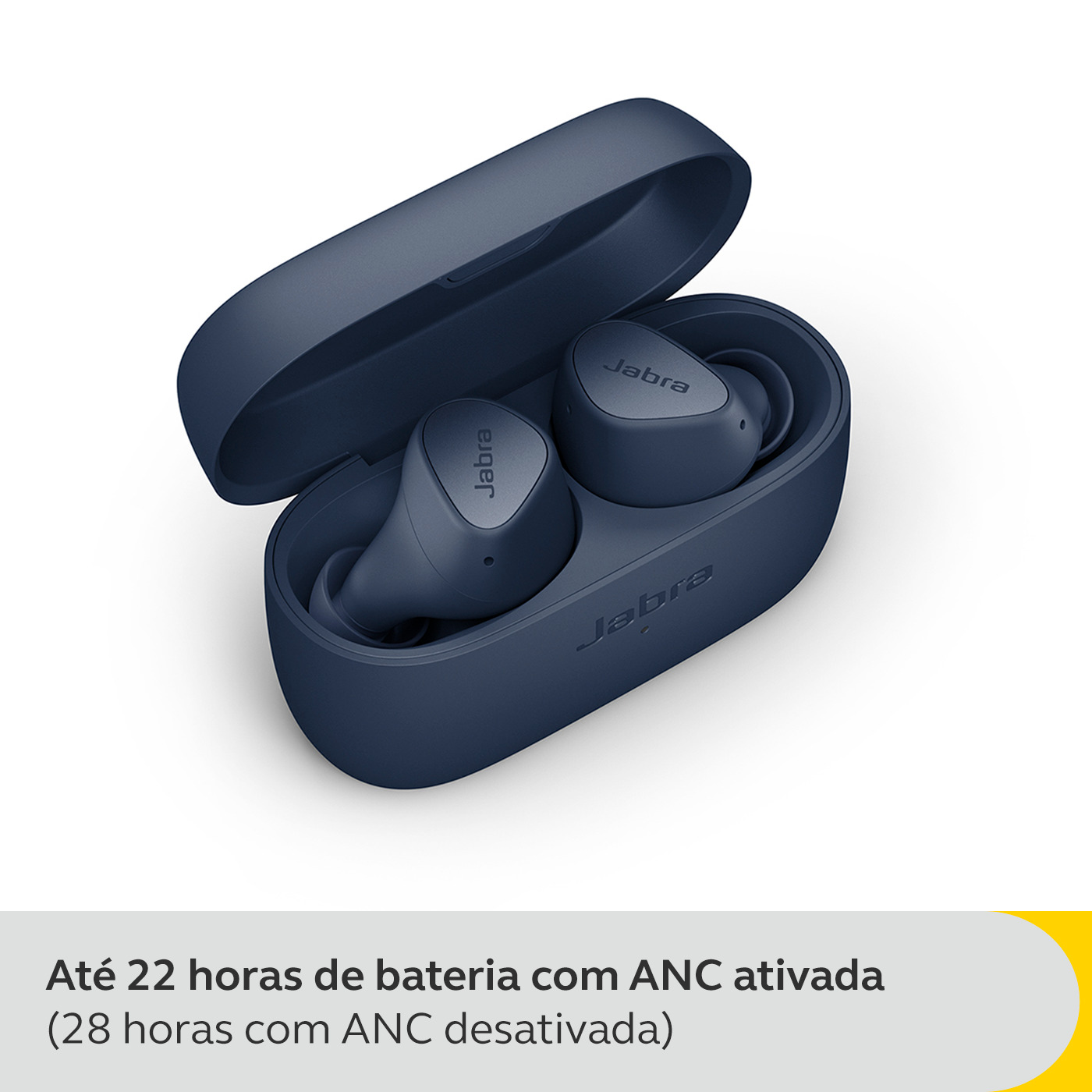 Jabra - Earbuds Jabra Elite 4 Navy