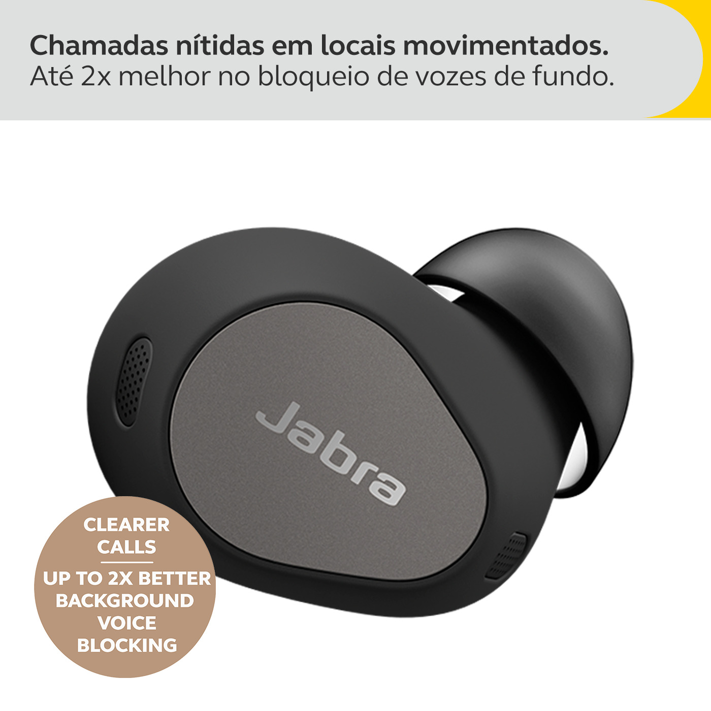 Jabra - Earbuds Jabra Elite 10 Titanium Black