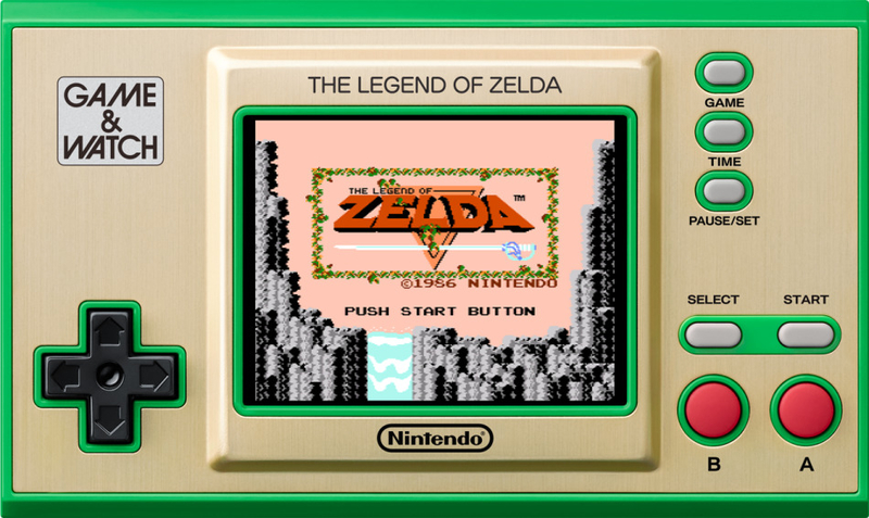 Consola Retro Nintendo Game & Watch The Legend of Zelda