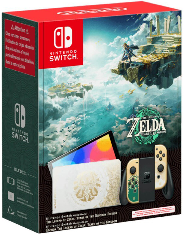 Consola Nintendo Switch OLED Edição Limitada The Legend of Zelda: Tears of the Kingdom