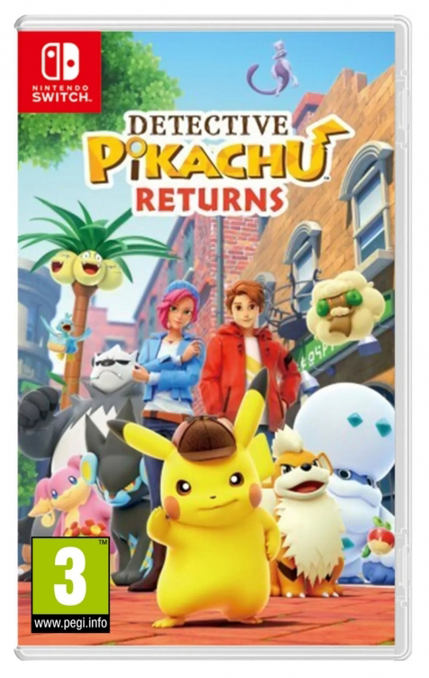 Nintendo - Jogo Nintendo Switch Detective Pikachu Returns