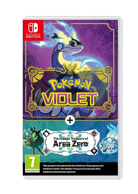 Nintendo - Jogo Nintendo Switch Pokémon Violet + DLC The Hidden Treasure of Area Zero
