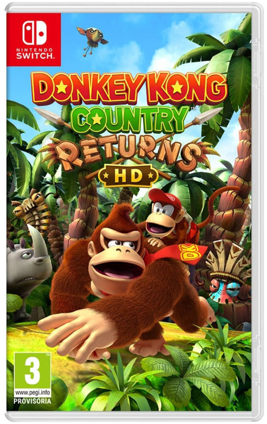 Nintendo - Jogo Nintendo Donkey Kong Country Returns HD