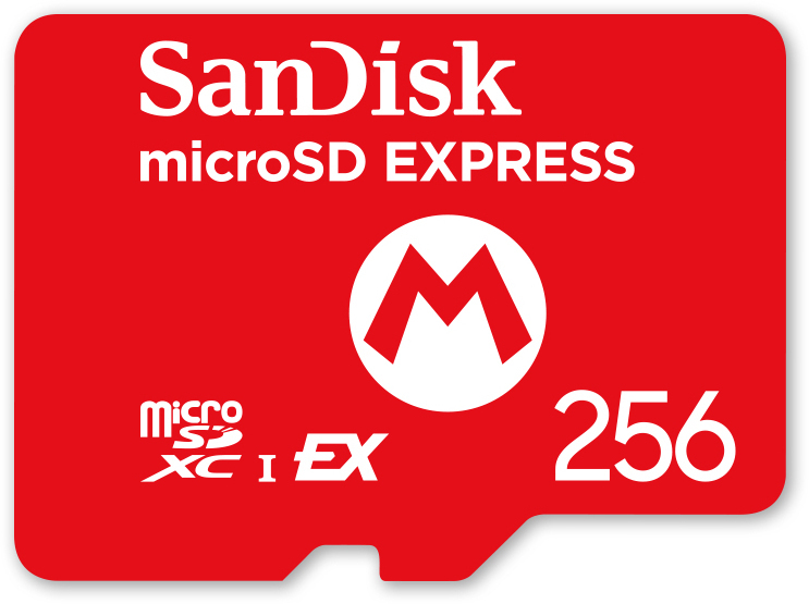 Picture of Picture of Cartão SanDisk MicroSD Express Nintendo Switch 2 256GB