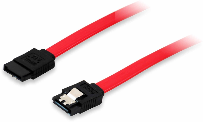 - Cabo SATA III Equip 50 cm Vermelho Picture of - Cabo SATA III Equip 50 cm Vermelho
